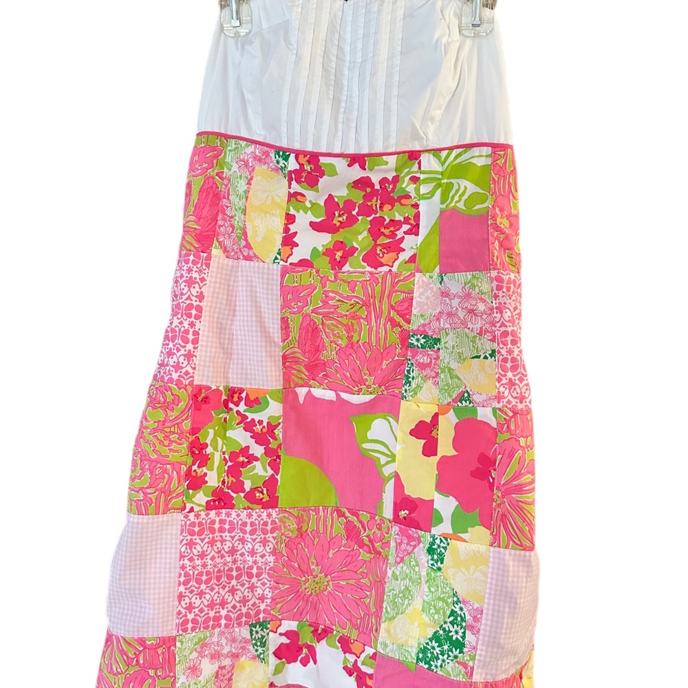 Lilly Pulitzer Size 4 strapless dress